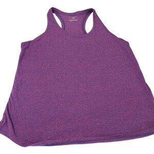Tek Gear Drytek Purple Racerback Tank Top L